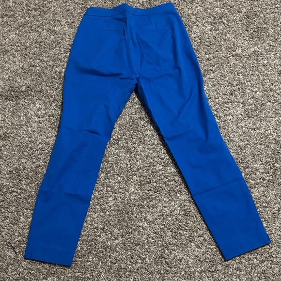 J. Crew Vibrant Blue Chinos ankle look - Picture 10 of 11